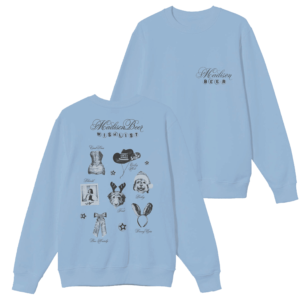 Madison Beer Merch Madison Beer Wishlist Sweatshirt Music Fans Gifts - Lilybirchmarket