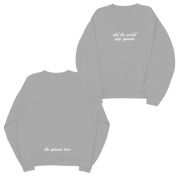 Madison Beer Merch Spinnin Tour Grey Sweatshirt Music Lovers Fans Gifts - Lilybirchmarket