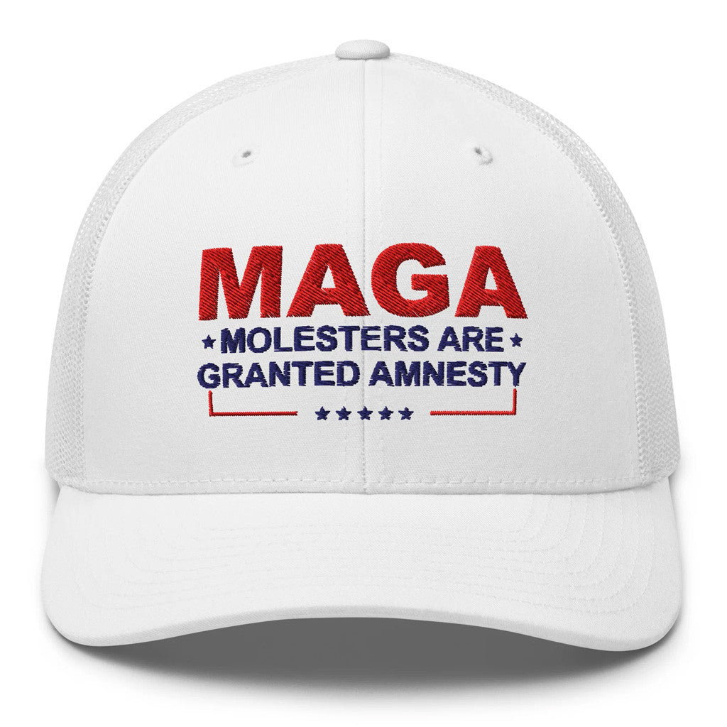MAGA Molesters Are Granted Amnesty Hat Gift Ideas For Dad - Lilybirchmarket