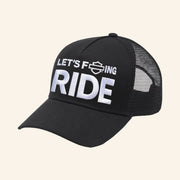 Maidstone HD Merch Harley Davidson Let's F Ride Trucker Hat Embroidered Gifts For Dudes - Lilybirchmarket