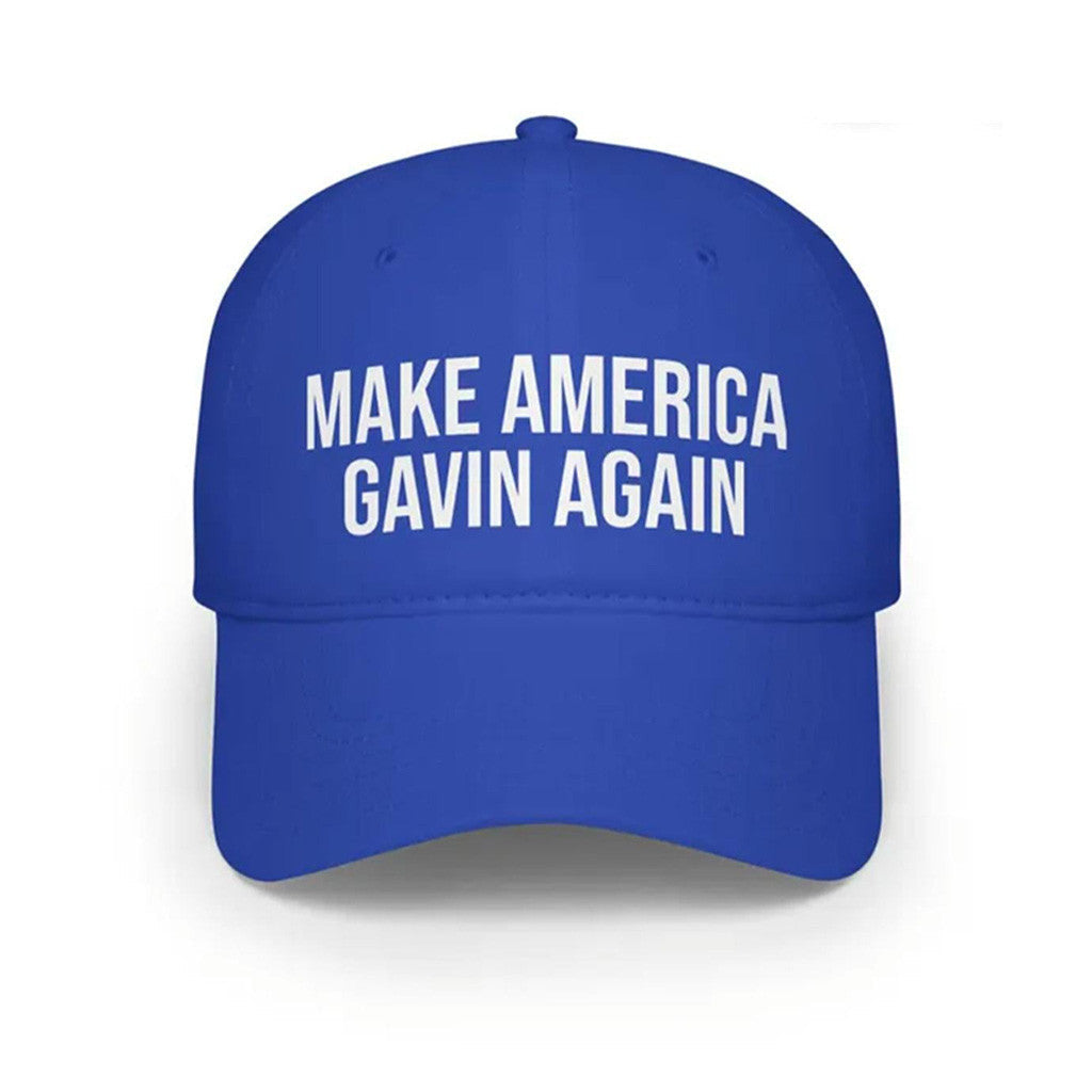 Make America Gavin Again Hat Gavin Newsom Patriot Merch Hat Gifts For Him - Lilybirchmarket