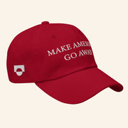 Make America Go Away Hat Embroidered Political Cap Gifts For Brother - Lilybirchmarket