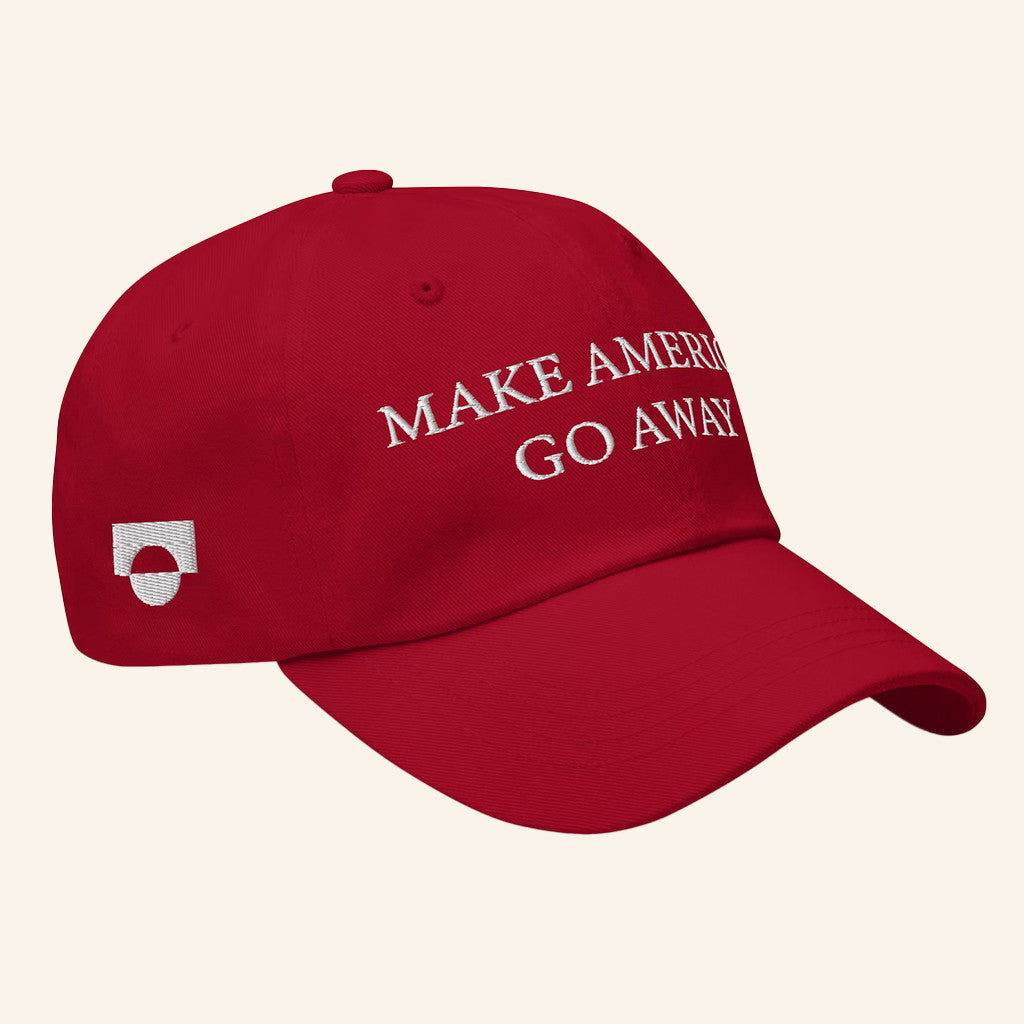 Make America Go Away Hat Embroidered Political Cap Gifts For Brother - Lilybirchmarket