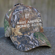 Make America Honest Again Embroidered Camo Hat Funny Political Hat Gifts For Husband - Lilybirchmarket