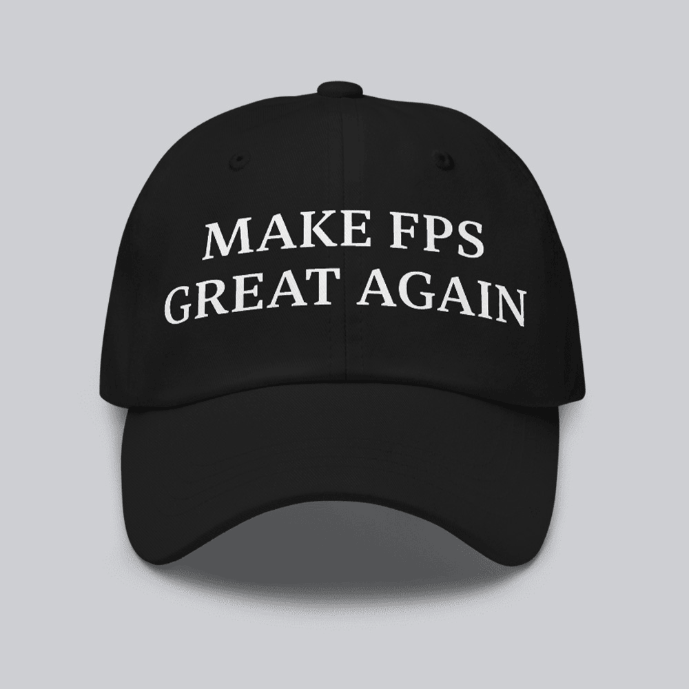 Make FPS Great Again Hat Funny Gamer Hat Gifts For Fans - Lilybirchmarket