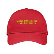 Make Frying Oil Tallow Again Hat Embroidered Funny Hat Gifts For Dad - Lilybirchmarket