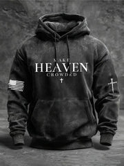 Make Heaven Crowded Charlie Kirk Hoodie R.I.P Charlie Kirk Clothing Faith Gifts - Lilybirchmarket