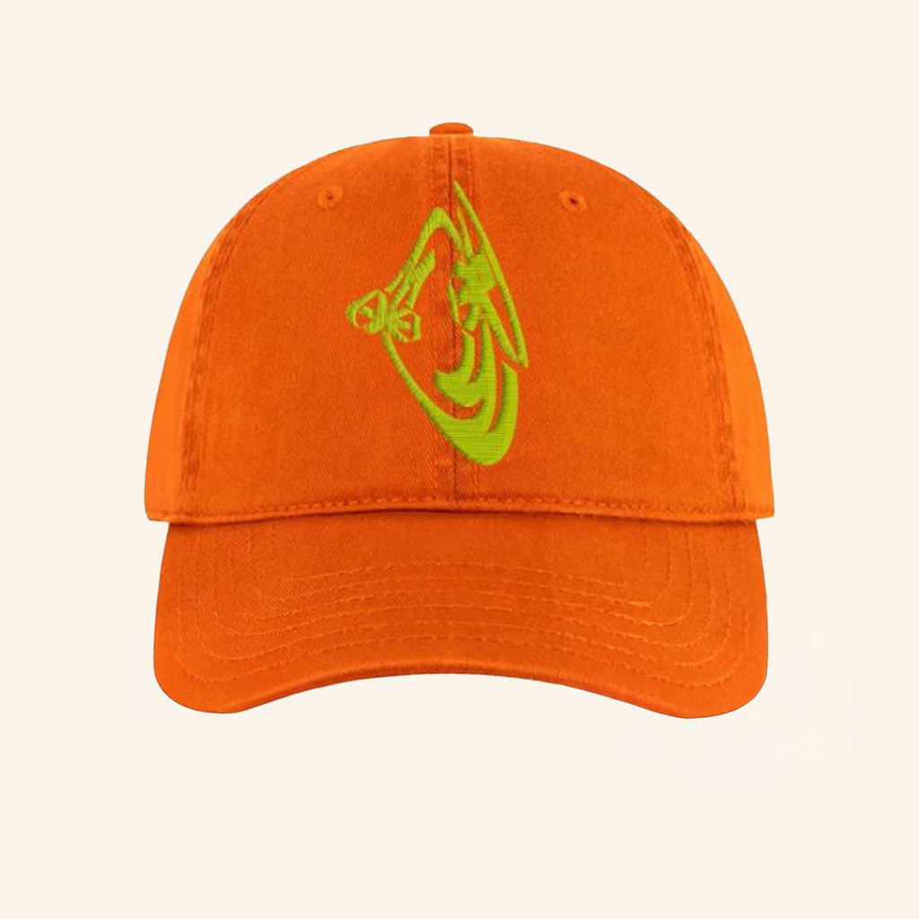 Making Time Is Rad Merch Mt25 Logo Embroidered Hat Orange Gifts For Brother - Lilybirchmarket