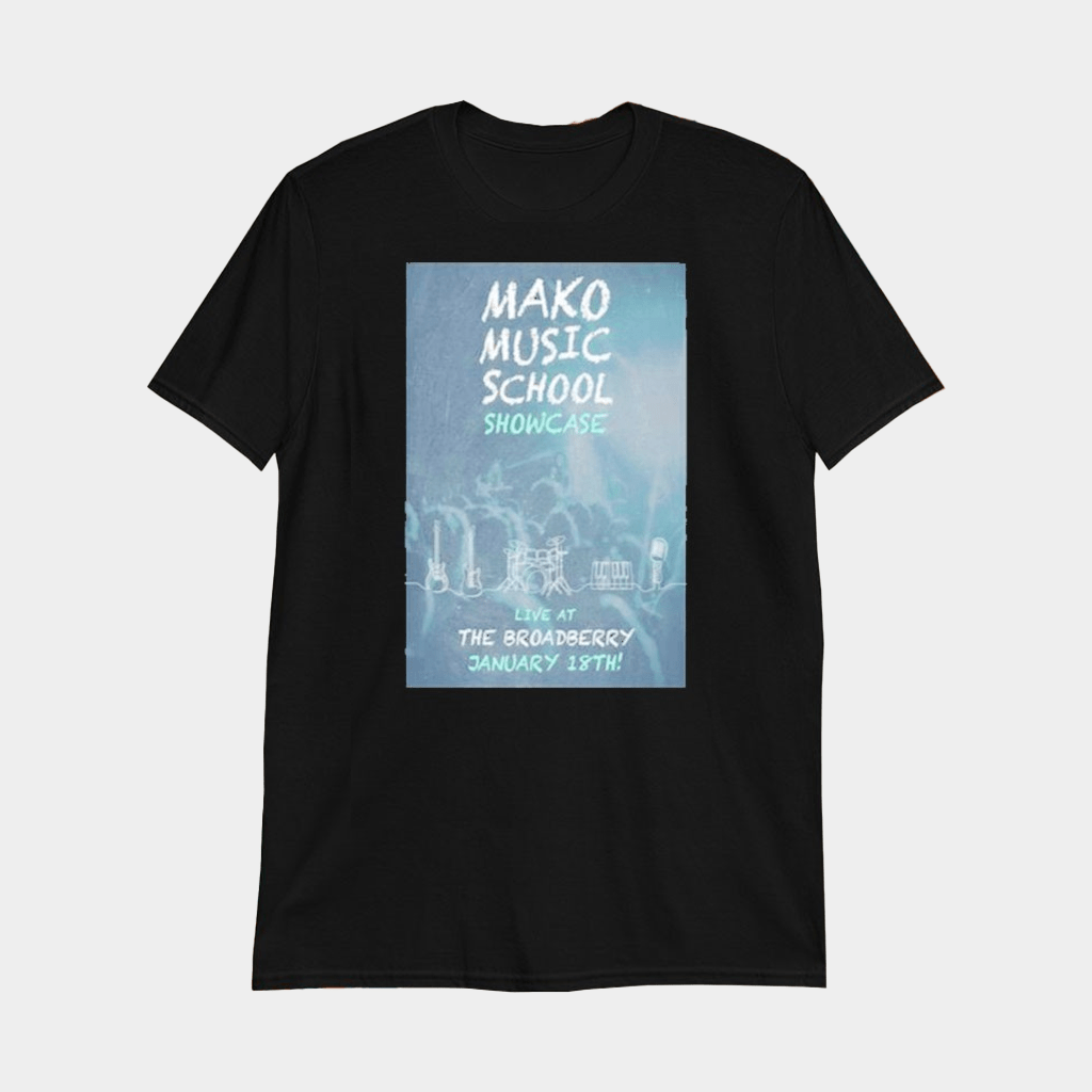 Mako Music School Showcase Jan 18 2026 Richmond VA T-Shirt Best Gifts For Music Lovers - Lily Birch Market