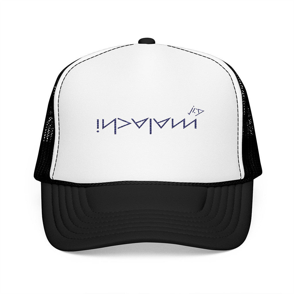 Malachi Barton Merch White Black Trucker Hat Gift Ideas For Him - Lilybirchmarket