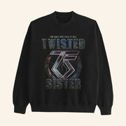 Maniacs Online Merch You Can't Stop Rock N Roll Crewneck Sweatshirt Present For Husband - Lilybirchmarket