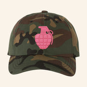 Mariah The Scientist Merch Embroidered Heart Grenade Green Camo Hat Gifts For Sister - Lilybirchmarket