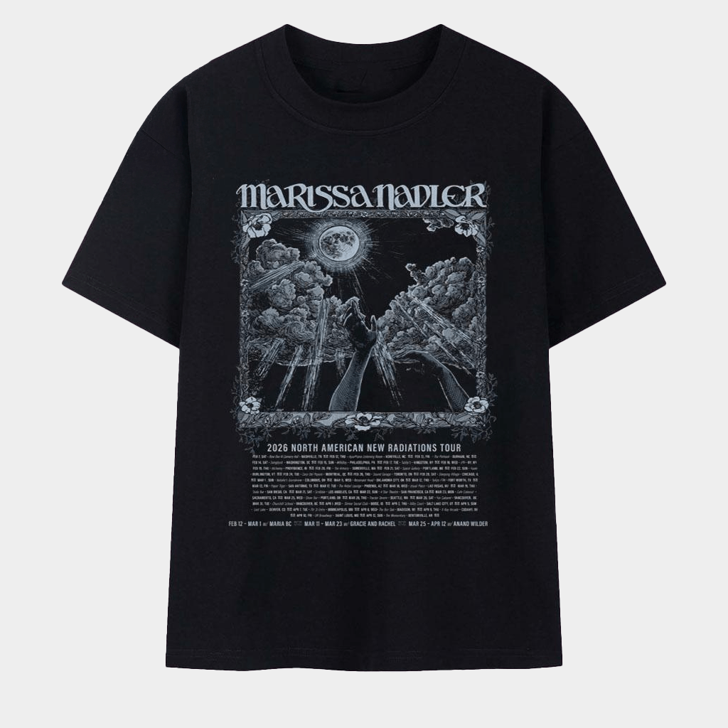 Marissa Nadler North American New Radiations Tour 2026 T-Shirt Marissa Nadler Merch - Lily Birch Market