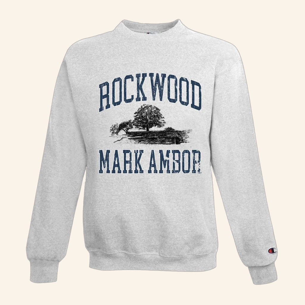 Mark Ambor Merch Tree Grey Crewneck Sweatshirt Gifts For Him - Lilybirchmarket