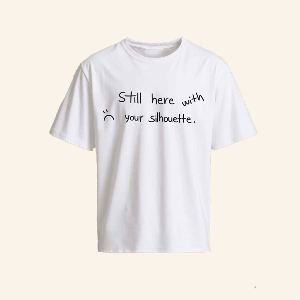 Mark Tuan Merch Still Here With Your Silhouette Shirt Gifts For Her - Lily Birch Market