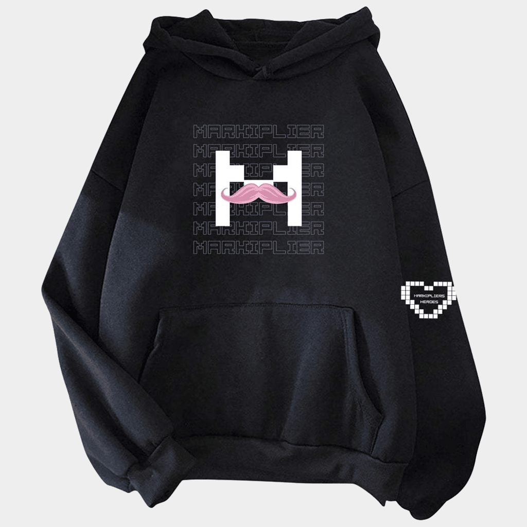 Markiplier Merch Markiplier Logo Hoodie Markiplier Repeat Hooded Sweatshirt Gift For Friends - Lilybirchmarket
