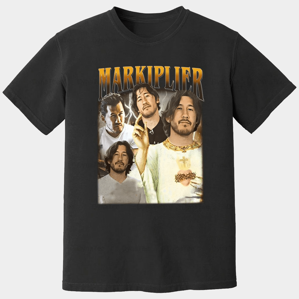 Markiplier Merch Markiplier Vintage Shirt Markiplier Bootleg T-Shirt Gifts For Fans - Lily Birch Market