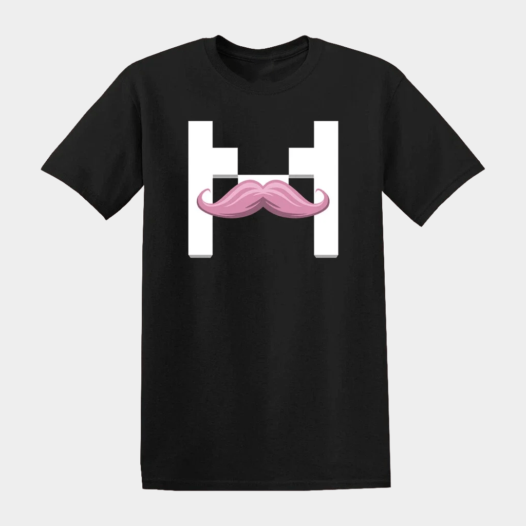 Markiplier Merch Markiplier Warfstache Youtuber Vlogger Black T-Shirt Gifts For Fans - Lily Birch Market