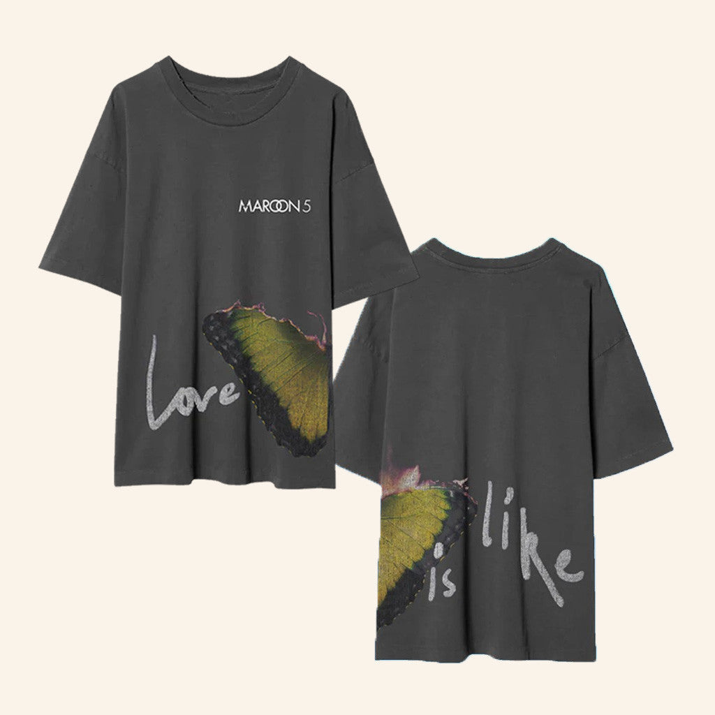 Maroon 5 Merch Love Is Like T-Shirt Gift Ideas For Fans - Lily Birch Market