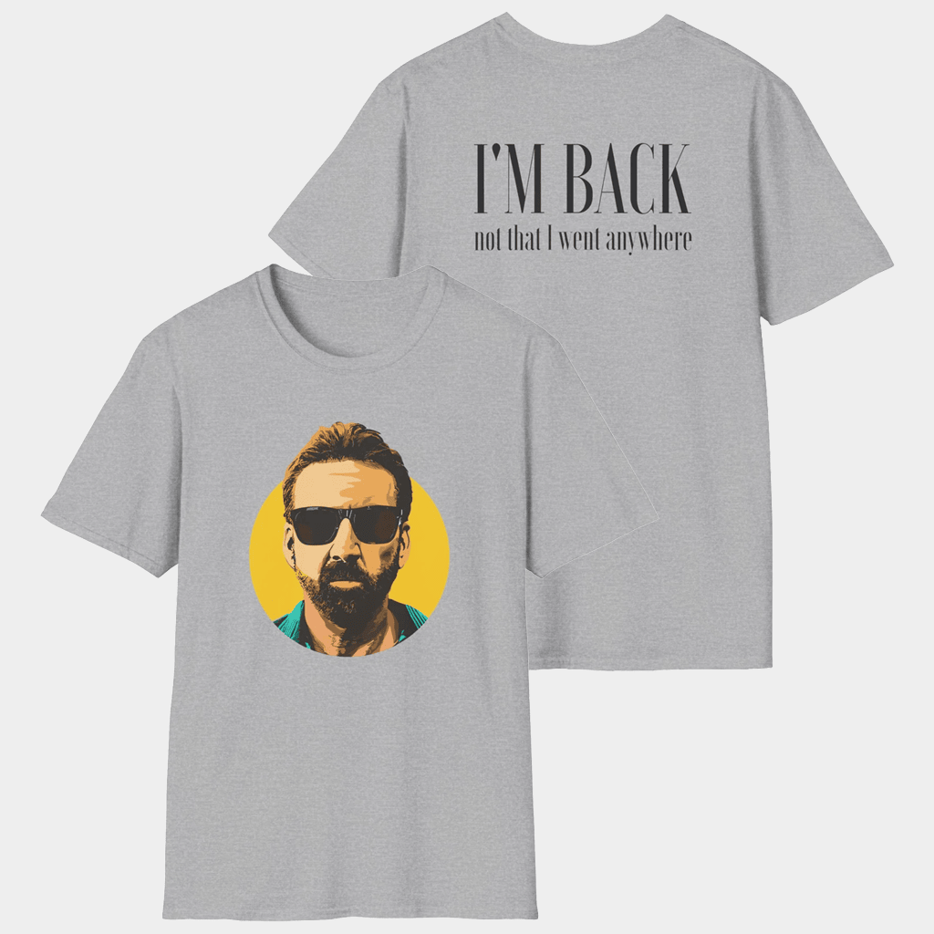 MatPat Merch I'm Back Not That I Went Anywhere T-Shirt Matpat Shirt Gift Ideas For Dad - Lily Birch Market