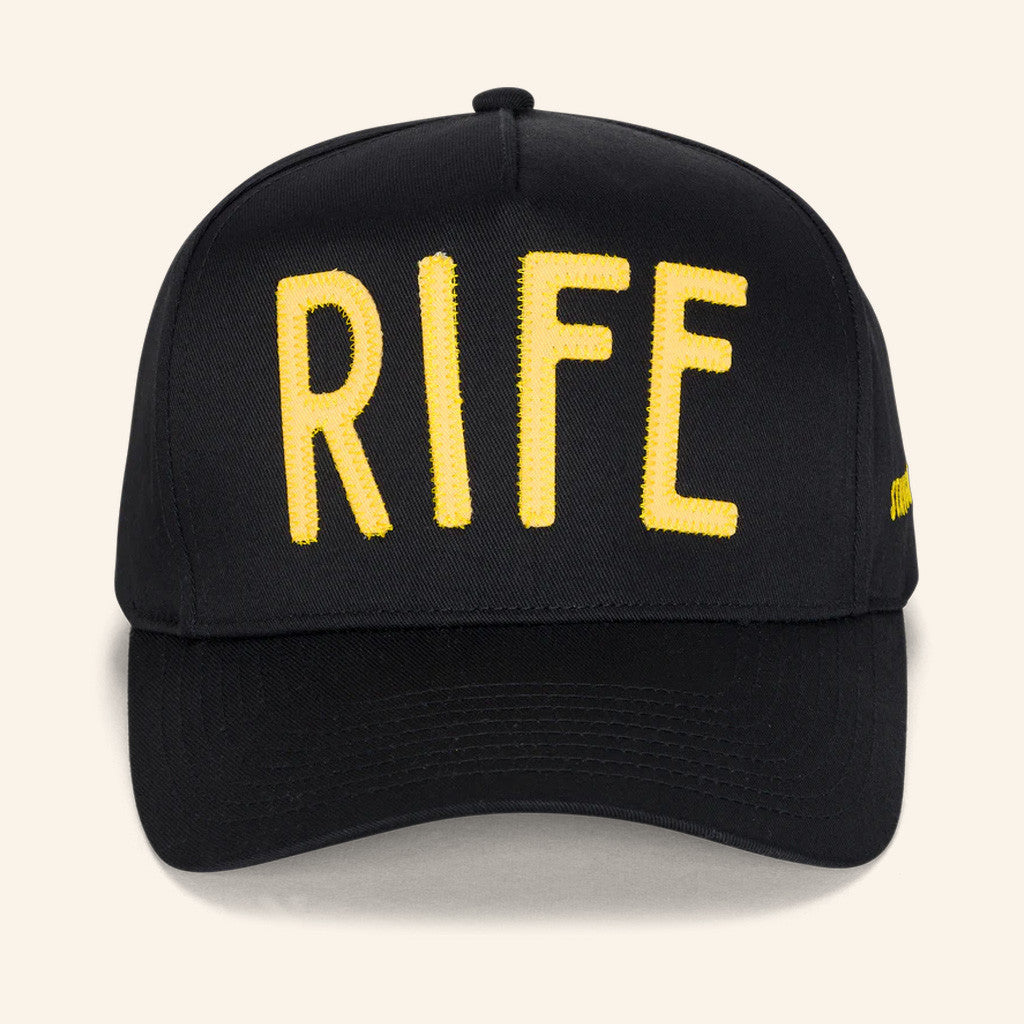 Matt Rife Merch Rife Applique Black Embroidered Hat Gifts For Husband - Lilybirchmarket