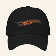 Mattel Creations Merch Embroidered Hot Wheels Mummy Logo Black Hat Present For Husband - Lilybirchmarket