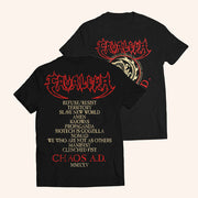 Maximum Cavalera Merch Cavalera Chaos AD Tracklist Shirt Gifts For Music Fans - Lily Birch Market