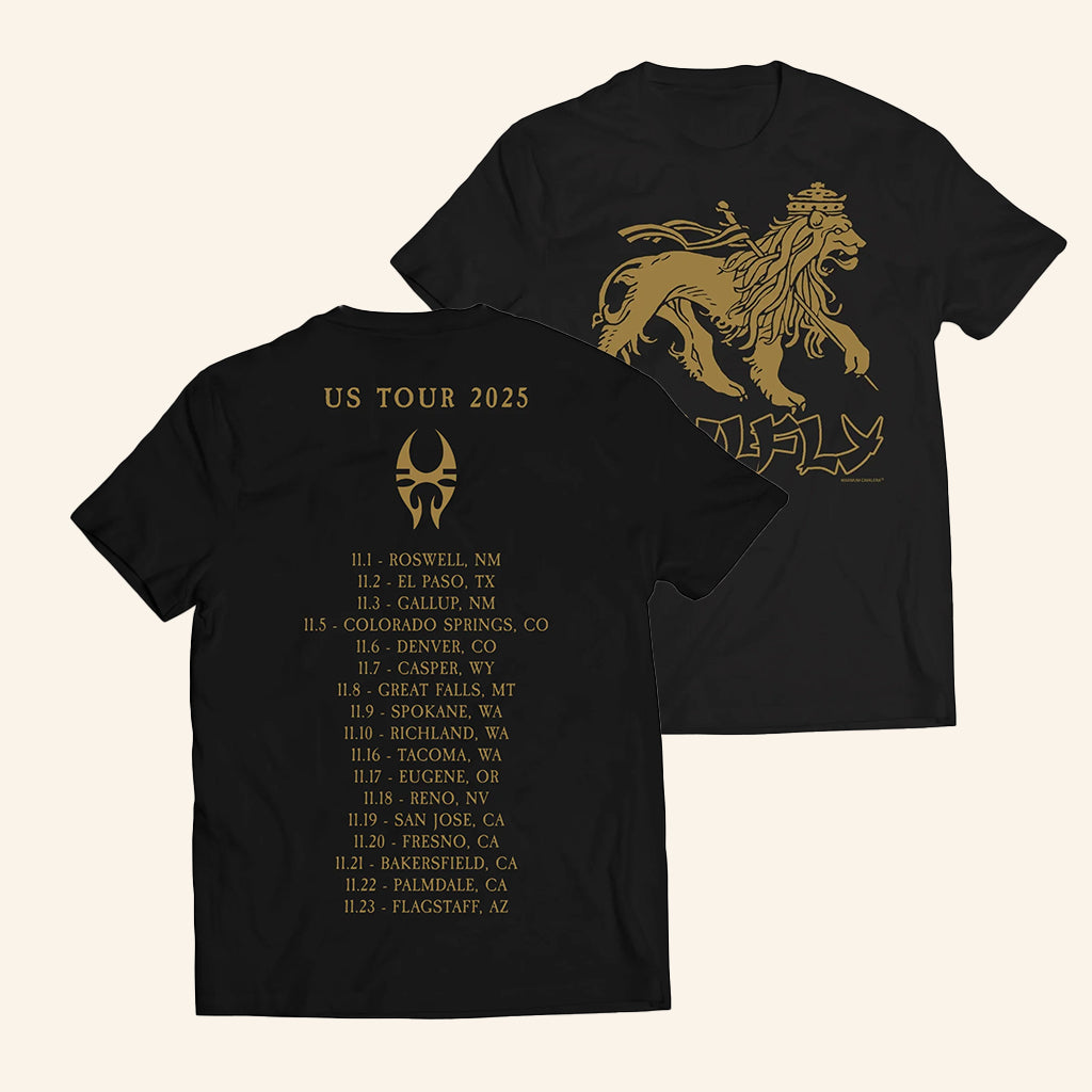 Maximum Cavalera Merch Soulfly 2025 US Tour Date Shirt Gifts For Music Lovers - Lily Birch Market