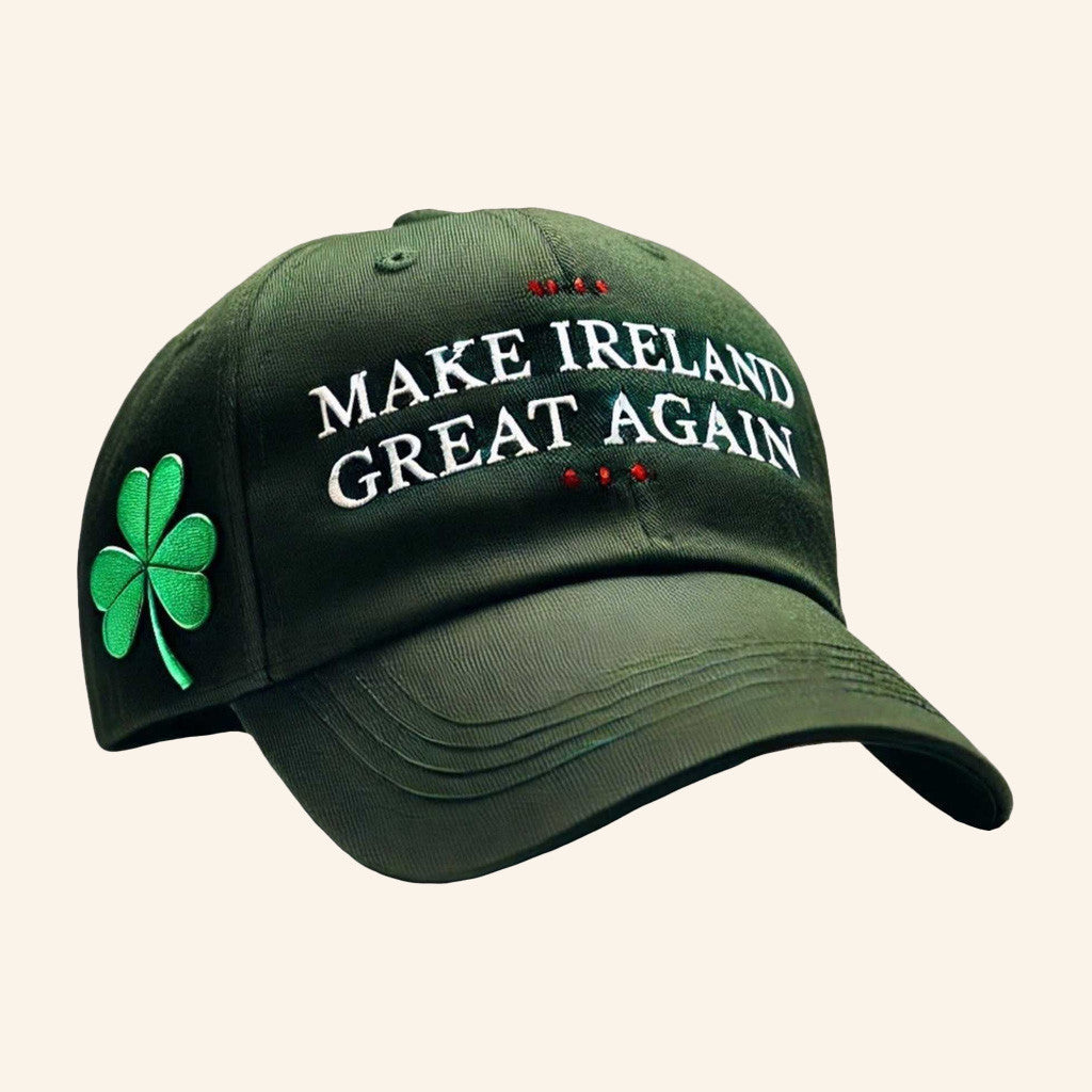 Mcgregor Forever Make Ireland Clover Embroidered Hat Gifts For Dad - Lilybirchmarket