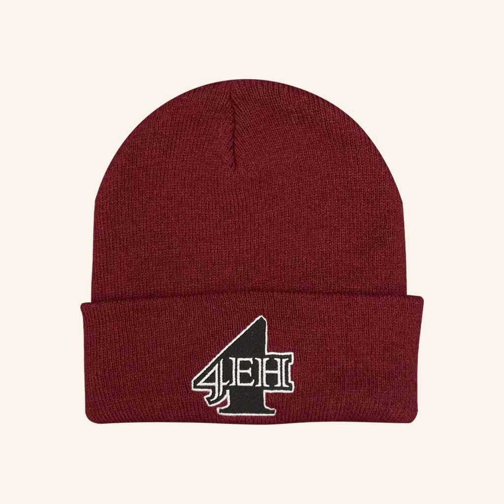 Mega Ran Merch 4 Maroon Beanie Good Christmas Gifts For Boyfriend - Lilybirchmarket
