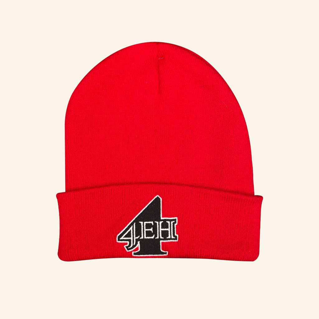 Mega Ran Merch 4 Red Beanie Christmas Present Ideas For Best Friend - Lilybirchmarket