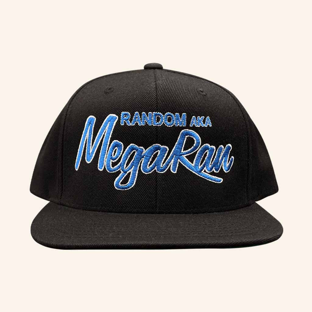 Mega Ran Merch Random AKA Mega Ran Snapback Hat Embroidered Christmas Gift For Dudes - Lilybirchmarket