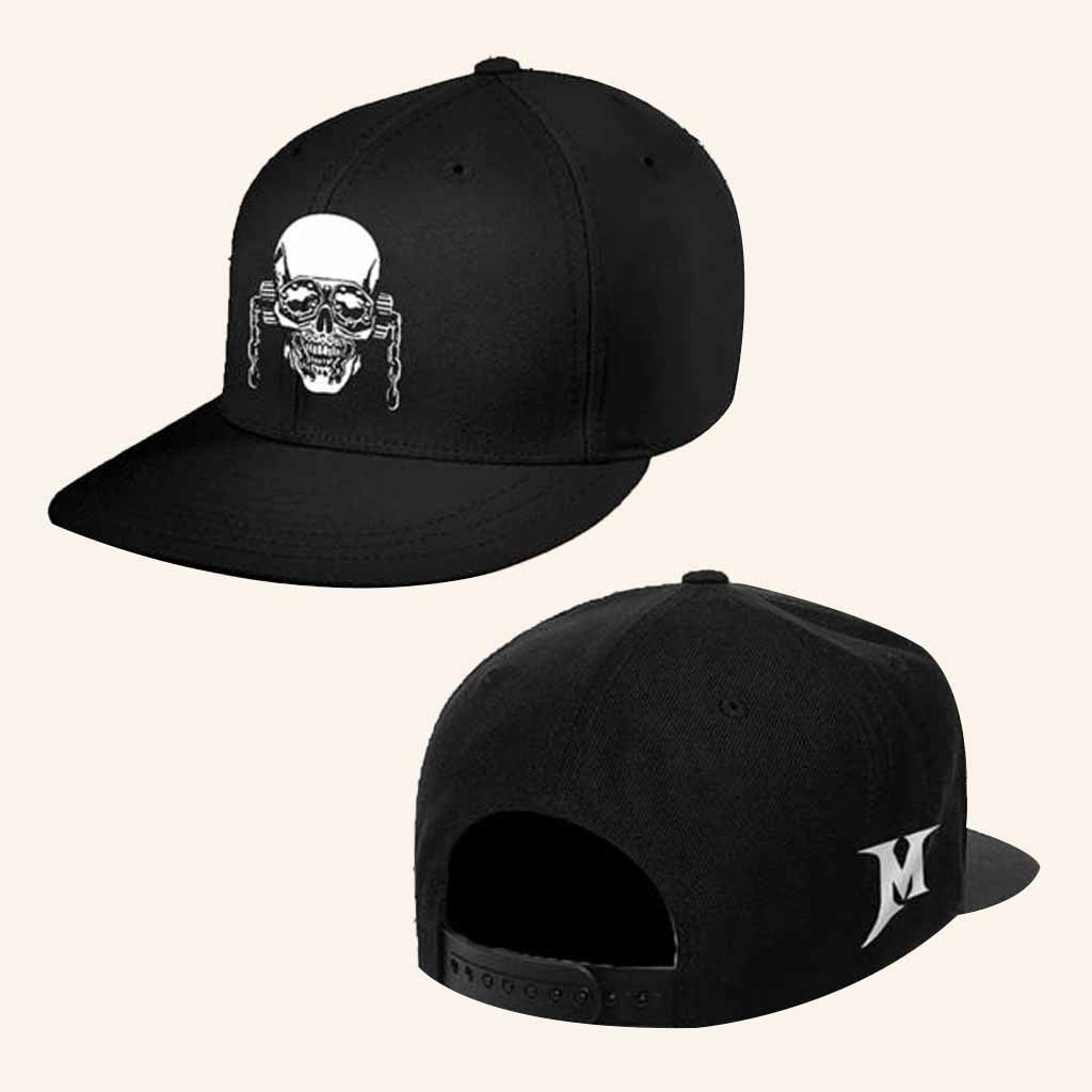 Megadeth Merch Vic Snapback Hat Christmas Present Ideas For Brother - Lilybirchmarket