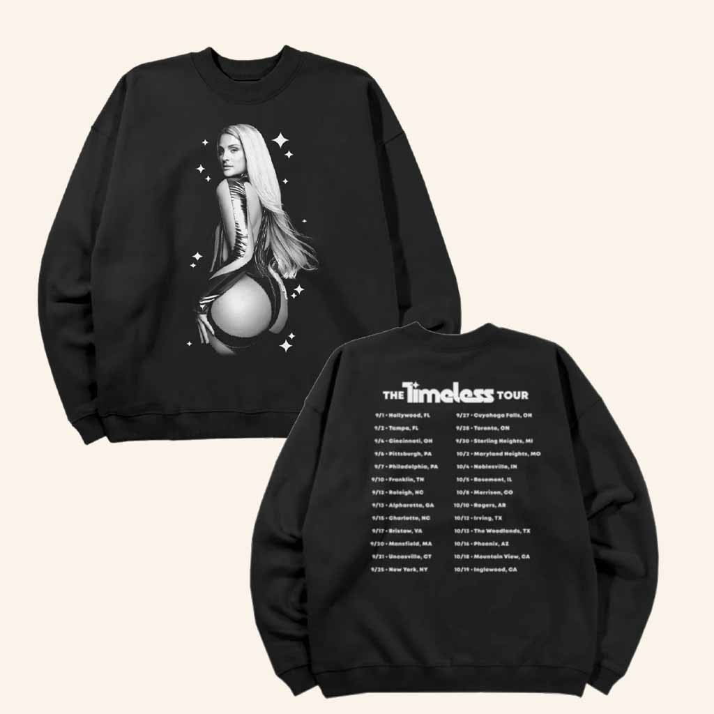 Meghan Trainor Merch The Timeless Tour Sweatshirt Gift Ideas For Music Lovers - Lilybirchmarket