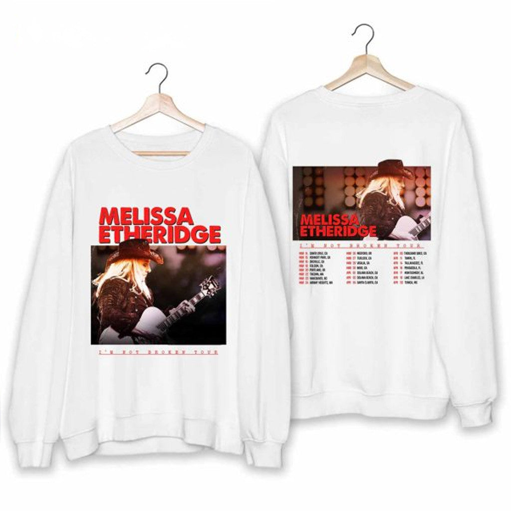 Melissa Etheridge I'm Not Broken Tour Sweatshirt Melissa Etheridge Merch Gifts For Music Lovers - Lilybirchmarket
