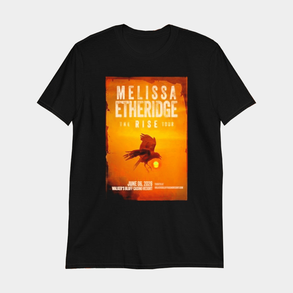 Melissa Etheridge The Rise June 2026 Tour T-Shirt Fan Merch Gifts For Son - Lily Birch Market