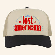 Mel's Drive In Merch Mels X Mgk Lost Americana Trucker Cap Gifts For Dad - Lilybirchmarket