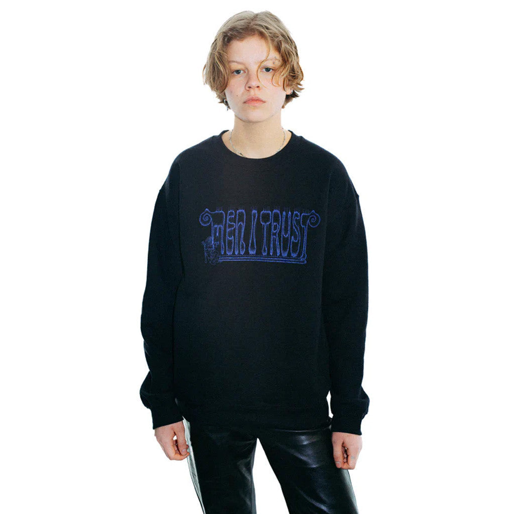 Men I Trust Merch Harp Black Sweatshirt Gifts For Friends - Lilybirchmarket