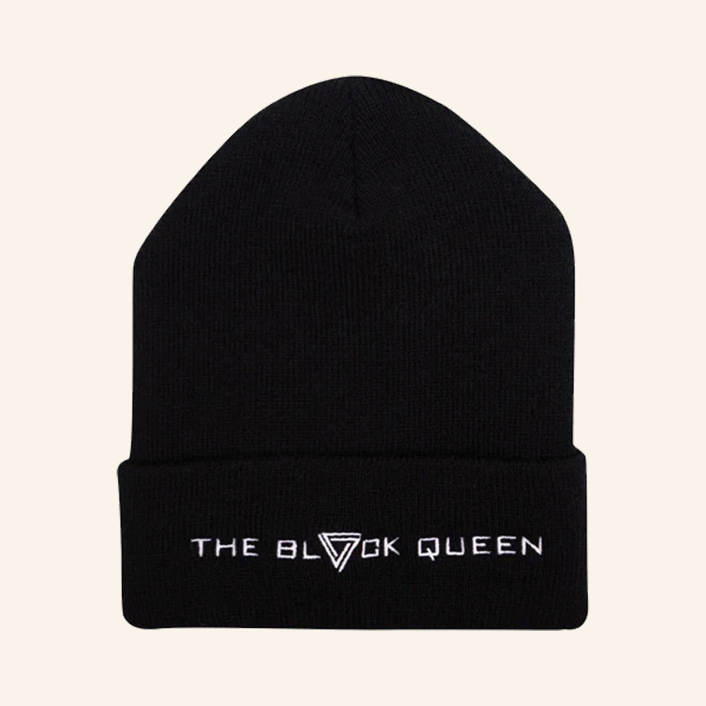 Merch Connection Beanie The Black Queen Logo Beanie Gifts For Besties - Lilybirchmarket