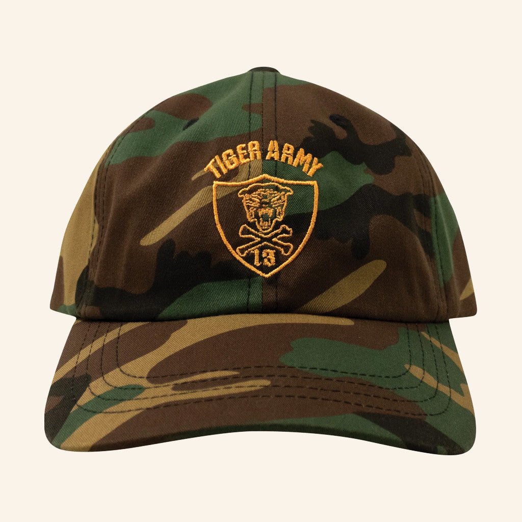 Merch Connection Hat Tiger Army Embroidered camo Hat Gifts For Father - Lilybirchmarket