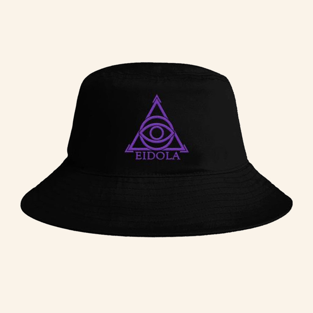 Merchnow Merch Eidola Triangle Eye Black Bucket Hat Gifts For Friends - Lilybirchmarket