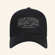 Merchnow Merch Memphis May Fire Barbed Black Hat Embroidered Gifts For Father - Lilybirchmarket