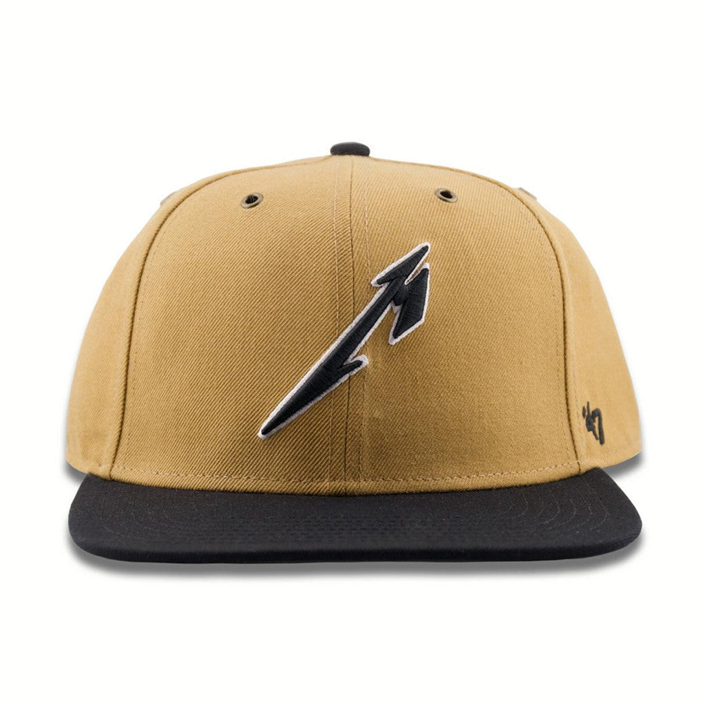 Metallica Merch M Logo Embroidered Snapback Hat Gifts For Music Fans - Lilybirchmarket