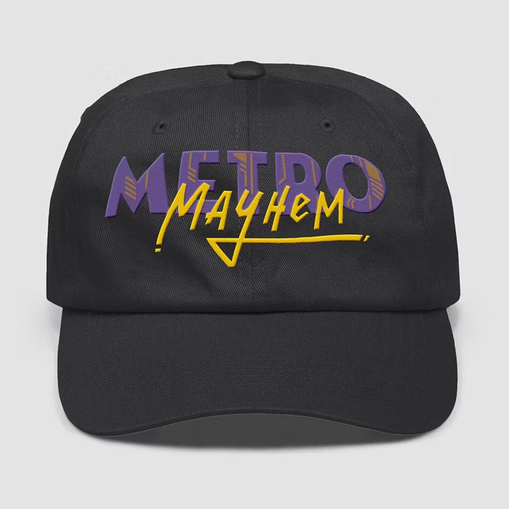 Metro Mayhem Embroidered Hat Gifts For Father - Lilybirchmarket