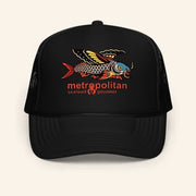 Metro Seafood Merch Flying Fish Trucker Hat Unique Gifts For Husband - Lilybirchmarket