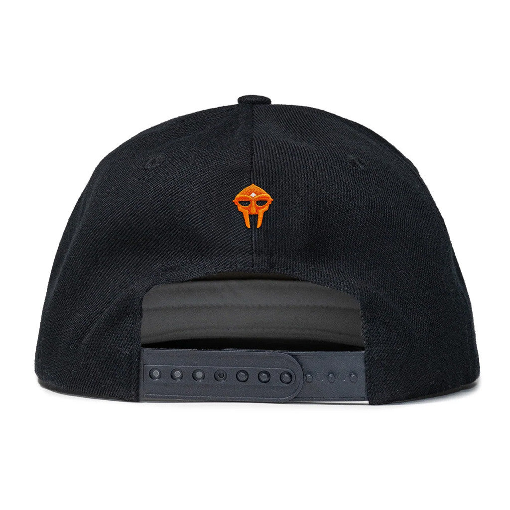 MF Doom Merch DOOMSDAY 2025 Retro Script Snapback Hat Embroidered Gifts For Music Fans - Lilybirchmarket