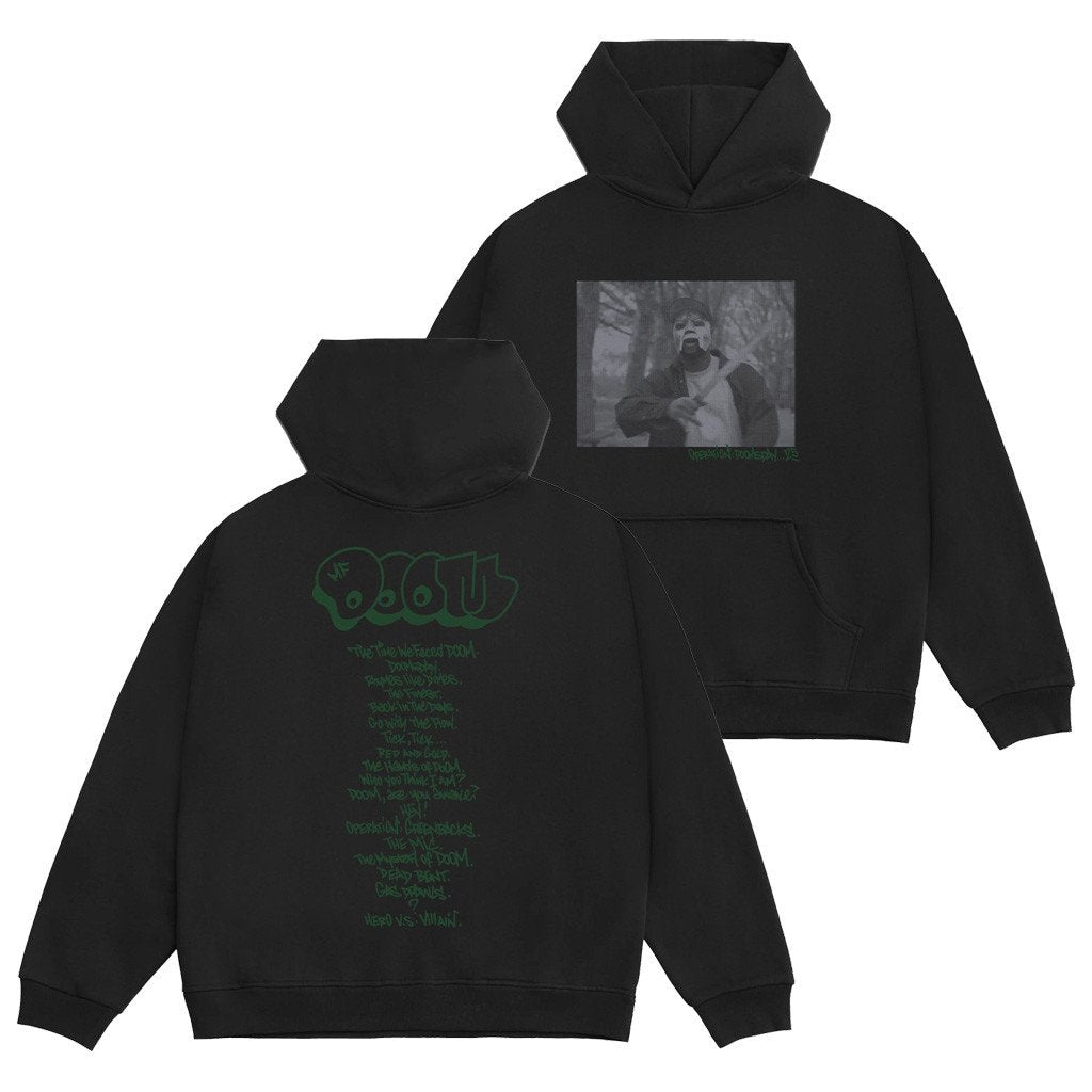 MF Doom Merch Doomsday 25 Hoodie Best Gifts For Boyfriend - Lily Birch Market