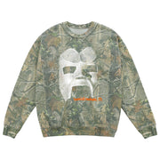 MF Doom Merch Doomsday Mask 25 Crewneck Camo Sweatshirt Good Gifts For Boyfriend - Lilybirchmarket