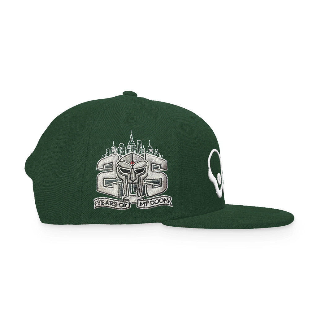 MF Doom Merch Throw 25 Embroidered Hat Snapback Green Gifts For Brother - Lilybirchmarket