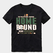 Miami Football 2026 VRBO Fiesta Bowl Champions Home Bound Shirt Miami Football Fan Merch Gifts - Lily Birch Market